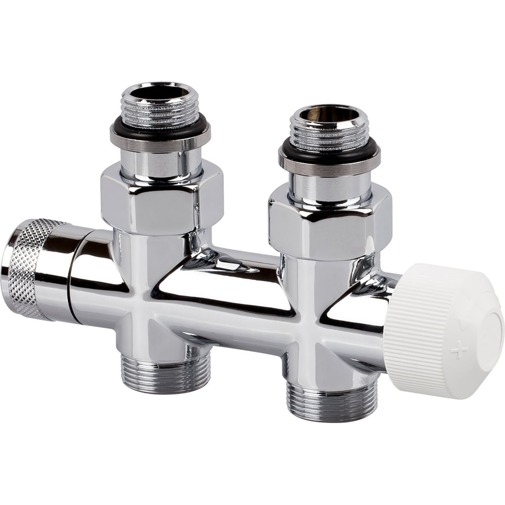 Изображение товара Узел нижней подводки термостатический SR Rubinetterie 1/2"х3/4" Хром