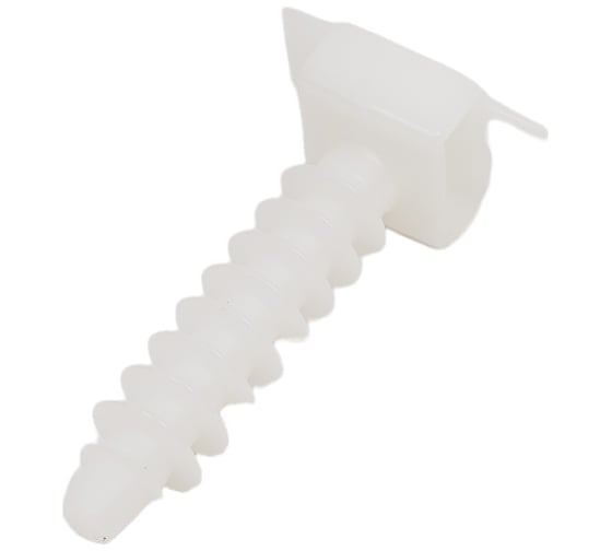 Изображение товара Дюбель для бандажа EKF белый PROxima 100 шт. plc-fti-6w