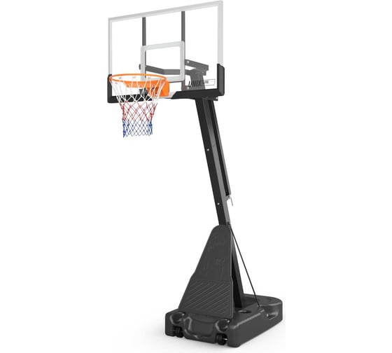 Изображение товара Баскетбольная стойка UNIXline B-Stand-TG 54x32" R45 H230-305 см BSTS305_54TGBK