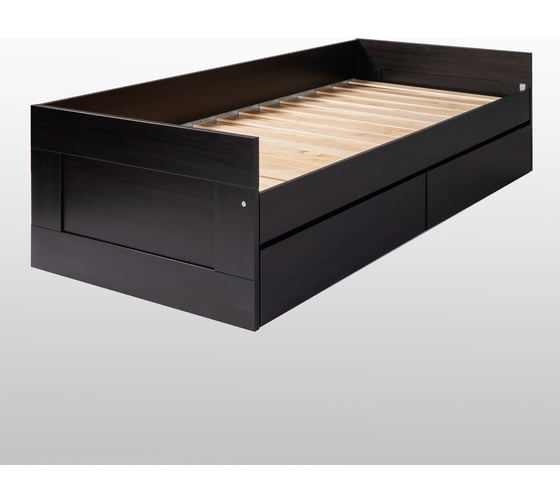 Изображение товара Раздвижная кровать с ящиками Гуд ЛАКК СИРИУС 80x200 см, Дуб Венге 2.02.08.460.5