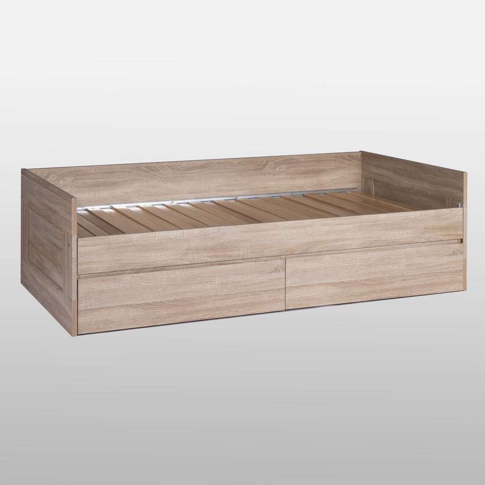 Изображение товара Раздвижная кровать Гуд ЛАКК СИРИУС 80x200 см с ящиками и минималистичным дизайном