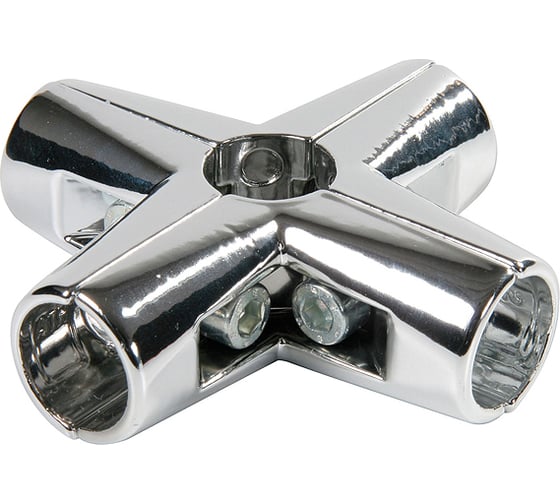 Изображение товара Соединитель 5-ти труб Tech-Krep/Zitar хром 1 шт - пакет 127454