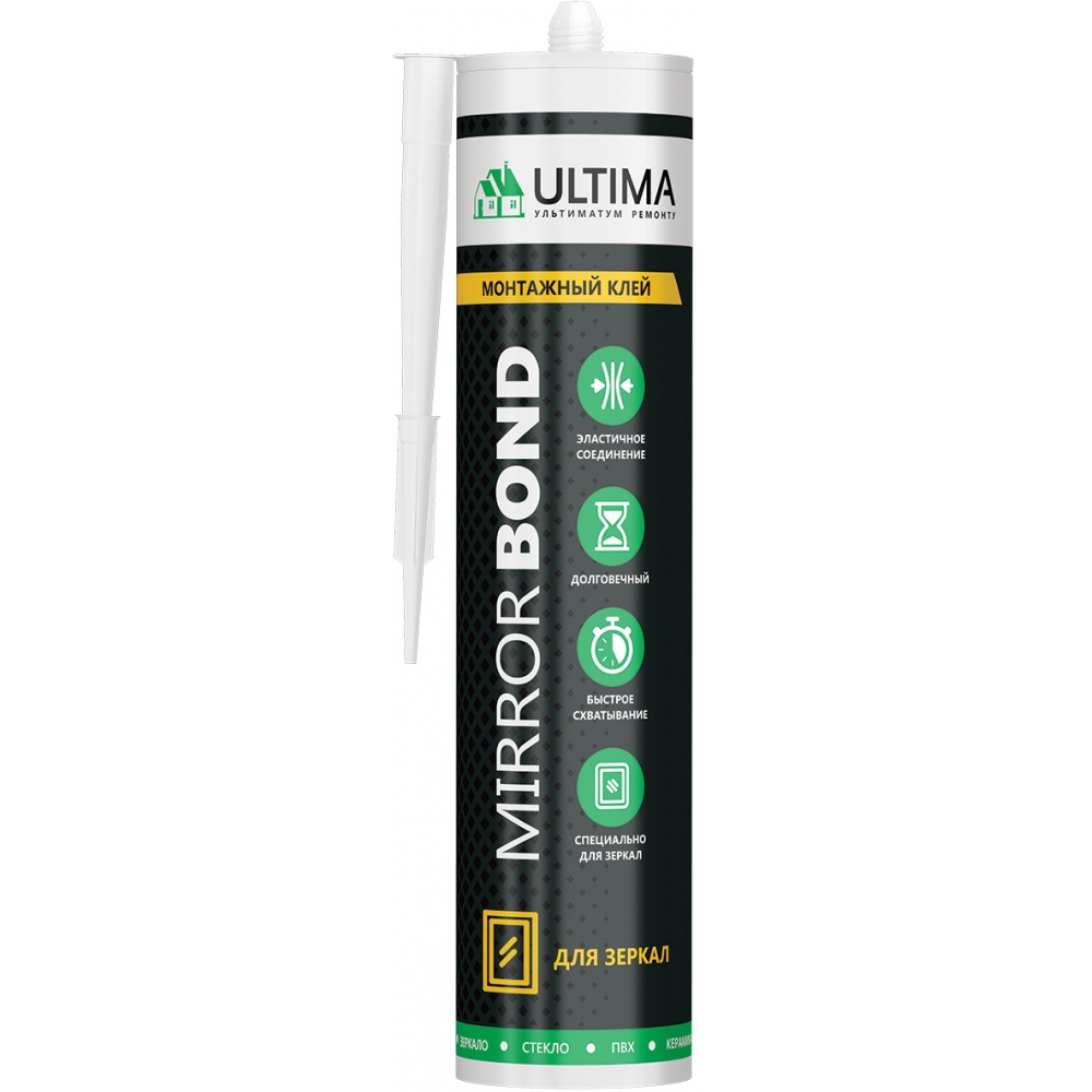 фото Клей для зеркал ultima mirror bond 260 ml uladh01260