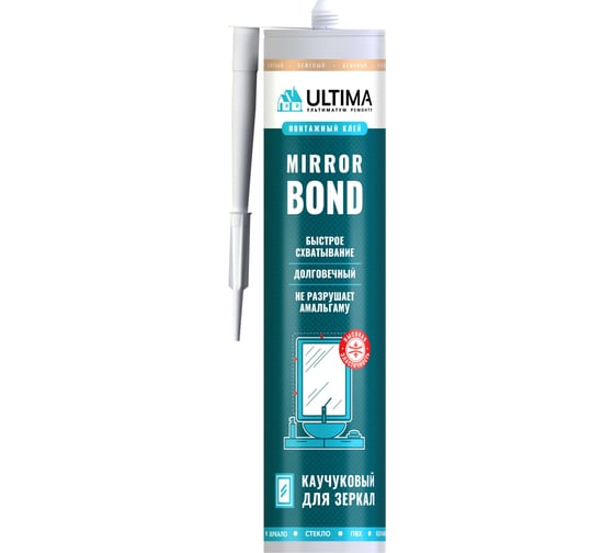 Изображение товара Клей для зеркал ULTIMA Mirror Bond 280 ml ULADH01260