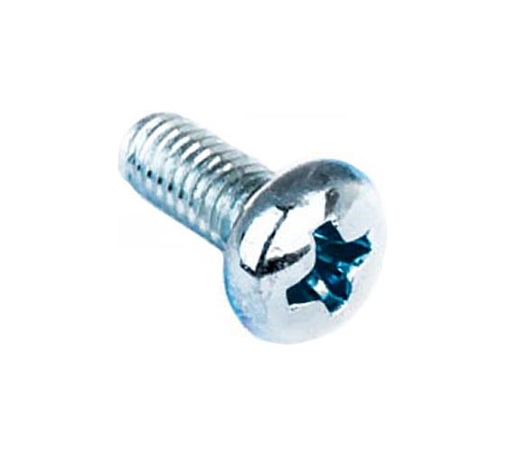 Изображение товара Винт Стройбат пкр. DIN 7985 М3x12 белый цинк 25 шт 306470