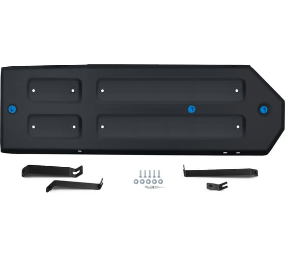 Изображение товара Защита топливного бака + комплект крепежа Rival сталь, Great Wall King Kong Poer, V - 2.0. МКПП, полный, 2023- 111.2030.1