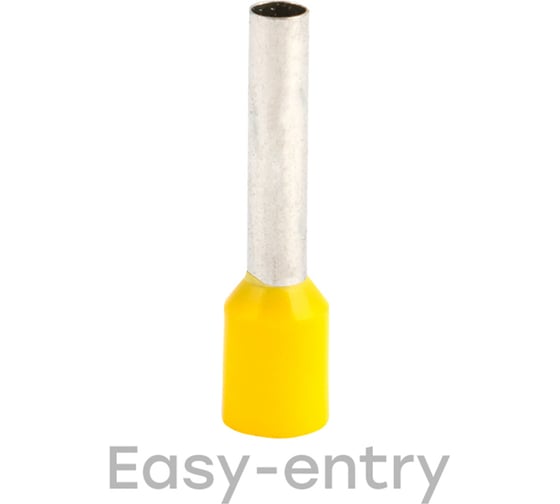 Изображение товара Штыревой втулочный наконечник EKF НШвИ 6,0-18 50 шт nhvi-6.0-18