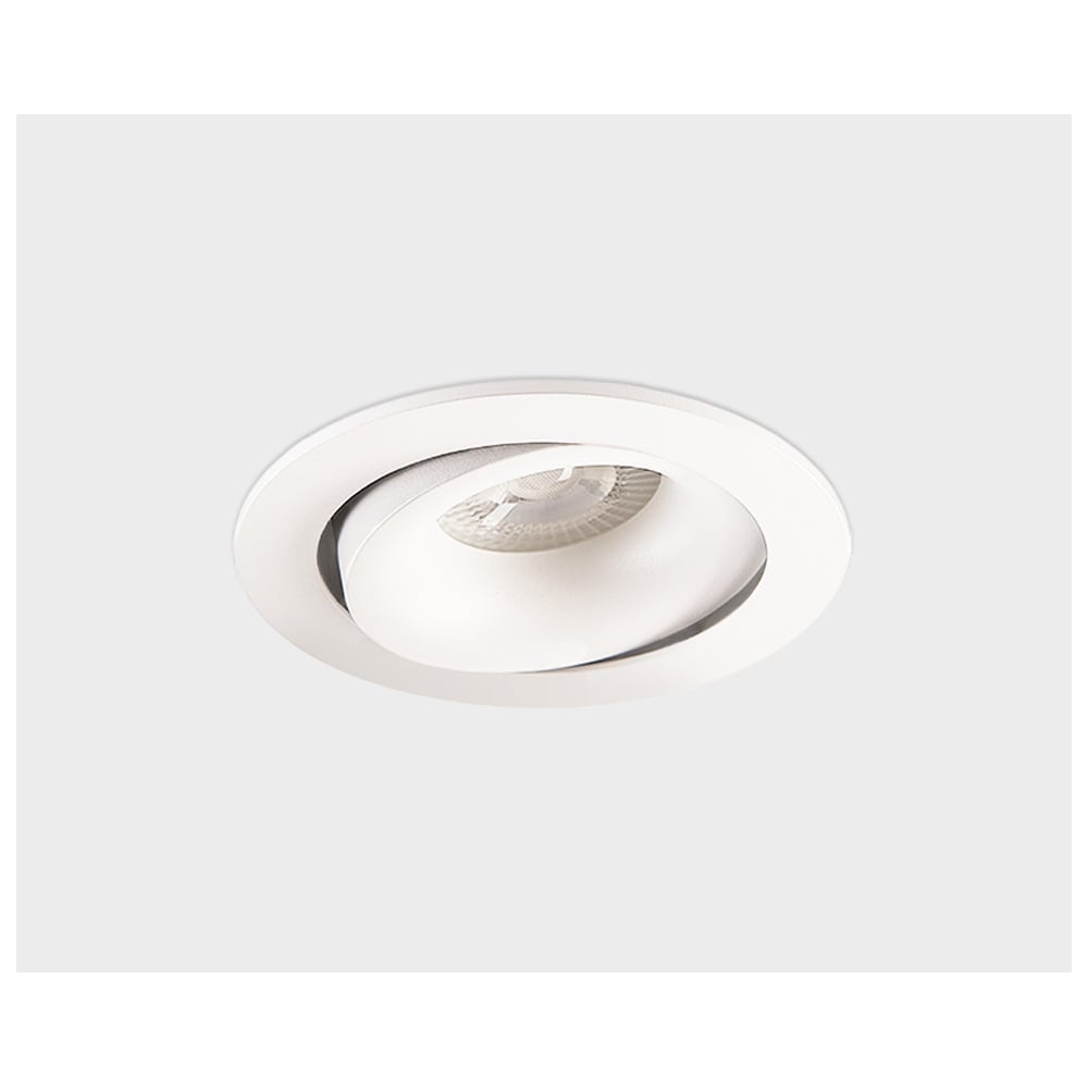 Изображение товара Встраиваемый светильник Italline DE-200 белый с поворотной головкой 9 Вт