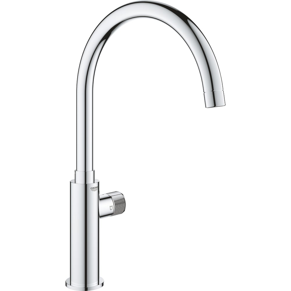 фото Вентиль для мойки grohe grohe blue pure mono без электроники с с-образным изливом 31724000