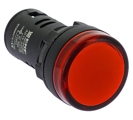 Изображение товара Светодиодная матрица EKF AD16-22HS, красная, 12В, AC/DC, 10 шт PROxima ledm-ad16-r-12