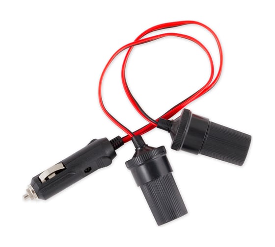 Изображение товара Разветвитель прикуривателя на 2 гнезда сети ARNEZI 5 А, 60 Вт, 12 В 00-00979412