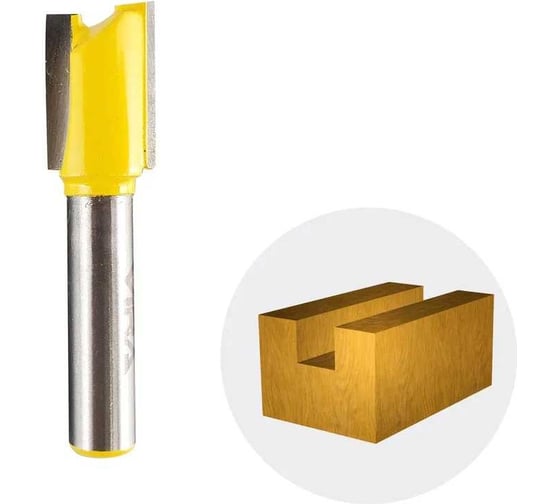 Изображение товара Фреза пазовая прямая (14х19 мм, хвостовик 8 мм) VIRA 553316