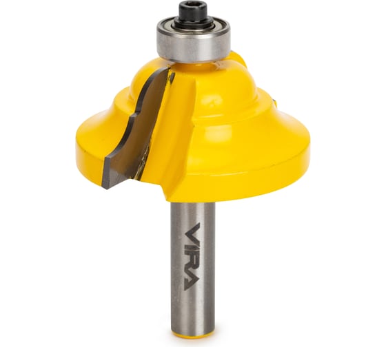 Изображение товара Фреза кромочная калевочная (42.8х19 мм; R6.4 мм; подшипник 12.7 мм) VIRA L553377