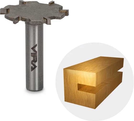 Изображение товара Фреза кромочная дисковая (30х2.5 мм, хвостовик 8 мм) VIRA 553366