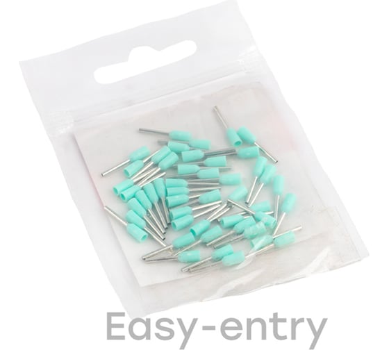 Изображение товара Штыревой втулочный наконечник EKF НШвИ 0,34-8, 50 шт nhvi-0.34-8