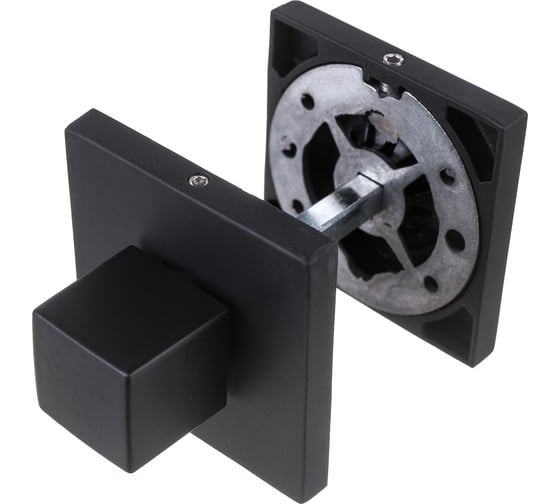 Изображение товара Сантехническая завертка MORELLI MH-WC-S6 BL на квадратной розетке 6 мм, цвет-черный 9012706