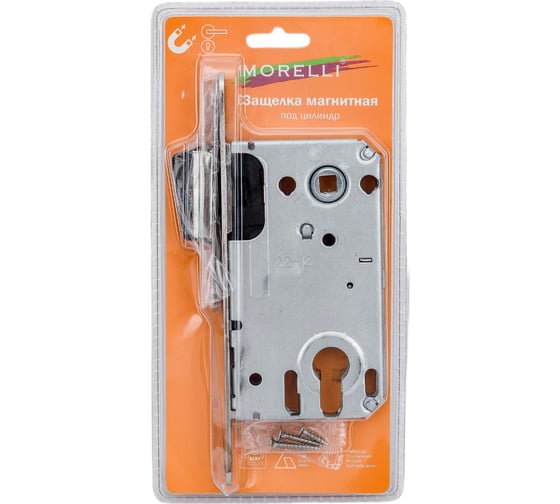 Изображение товара Магнитная защелка под цилиндр MORELLI MM 2085 SN цвет-белый никель 9008729