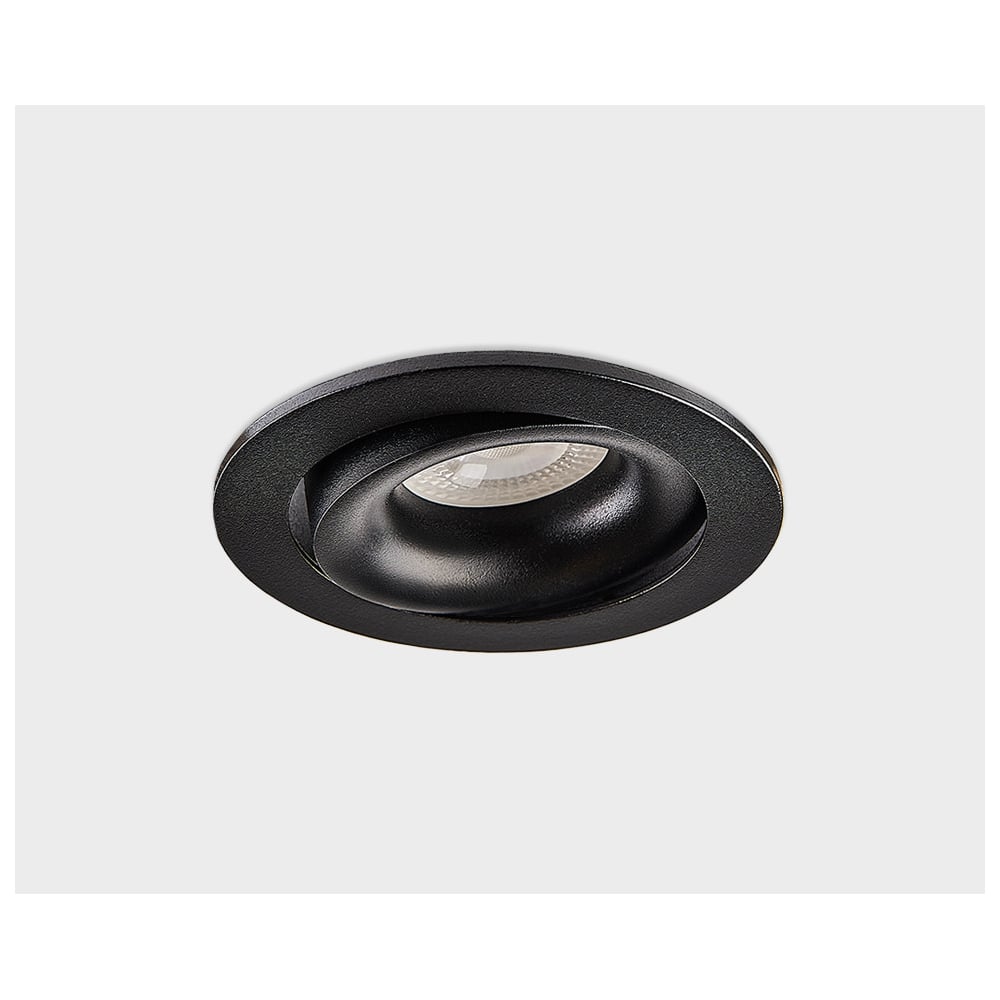 Изображение товара Встраиваемый светильник Italline DE-200 черный светодиодный современный