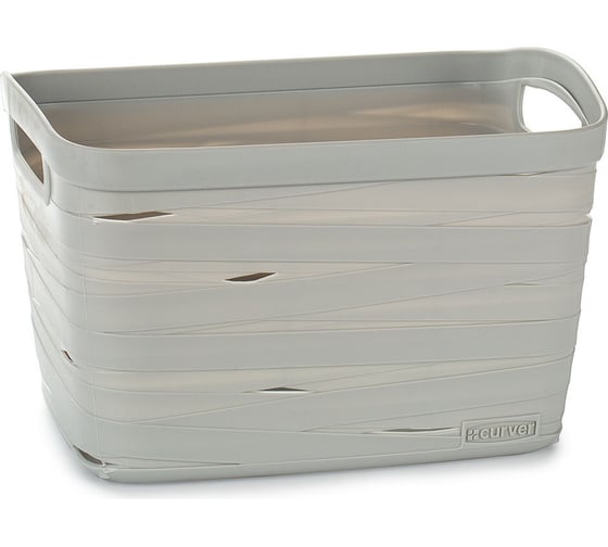 Изображение товара Корзина Ribbon S Архимед 270x210x170мм серая 221190