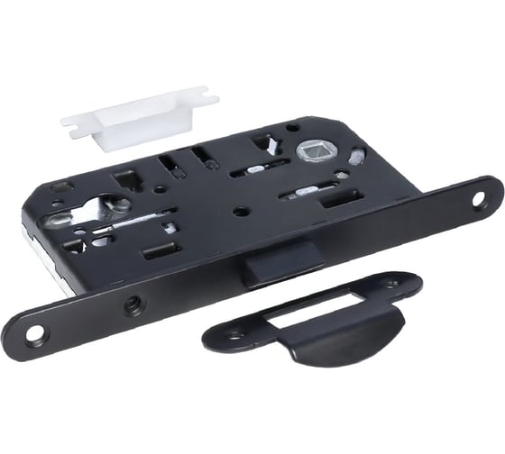 Изображение товара Бесшумная защелка под цилиндр MORELLI цвет-черный 1885P BL 9011800