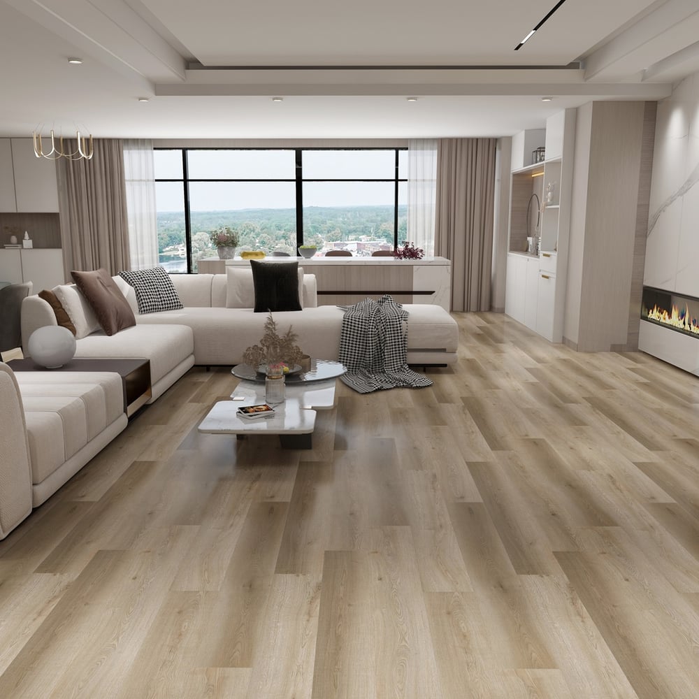 Изображение товара Кварц виниловый ламинат FloorBee Project Дуб Зотман 1220х182х4 мм