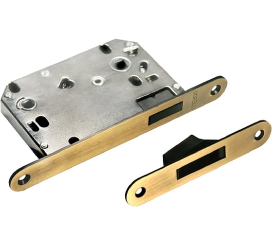 Изображение товара Магнитная сантехническая дверная защелка MORELLI 2070M AB-бронза 9008908