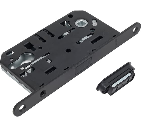 Изображение товара Магнитная защелка под цилиндр MORELLI цвет-черный M1885 BL 9011802