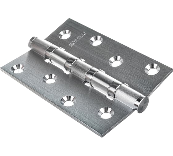 Изображение товара Латунная петля MORELLI MBU 100X70X3-4BB SC цвет-матовый хром 9010231