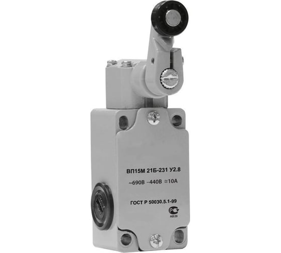 Изображение товара Выключатель путевой концевой Аласта ВП15М 21Б-231-54 У2.8 AL-VP15-231-8