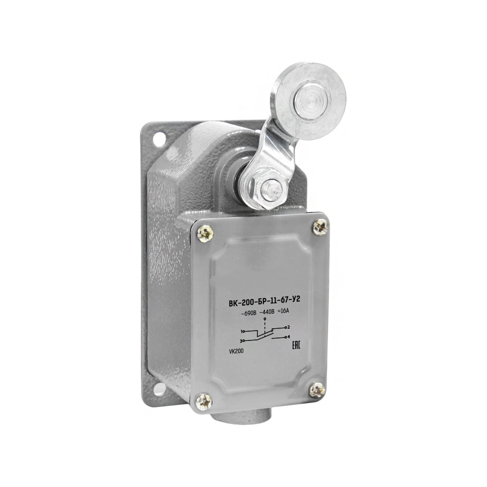 Изображение товара Выключатель концевой Аласта ВК-200-БР-11-67У2 универсальный для автоматизации