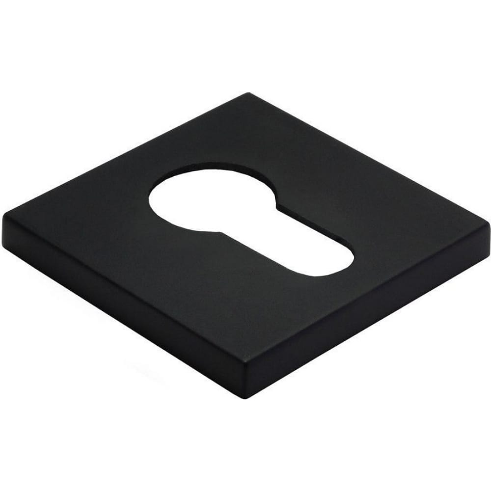 фото Накладка на ключевой цилиндр morelli mh-kh-s6 bl, на квадратной розетке 6 мм, цвет-черный 9012703