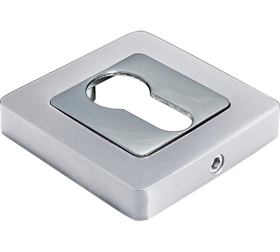 Изображение товара Накладка на ключевой цилиндр MORELLI цвет-матовый хром/хром MH-KH-S55 SC/CP 9012228