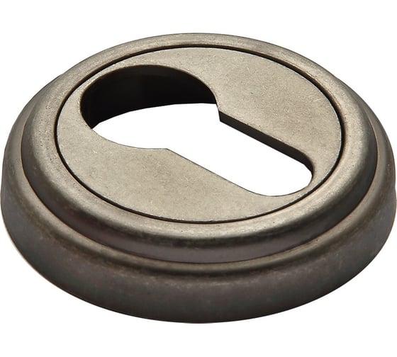 Изображение товара Накладка на ключевой цилиндр MORELLI цвет-старое мат.серебро MH-KH-CLASSIC OMS 9011403