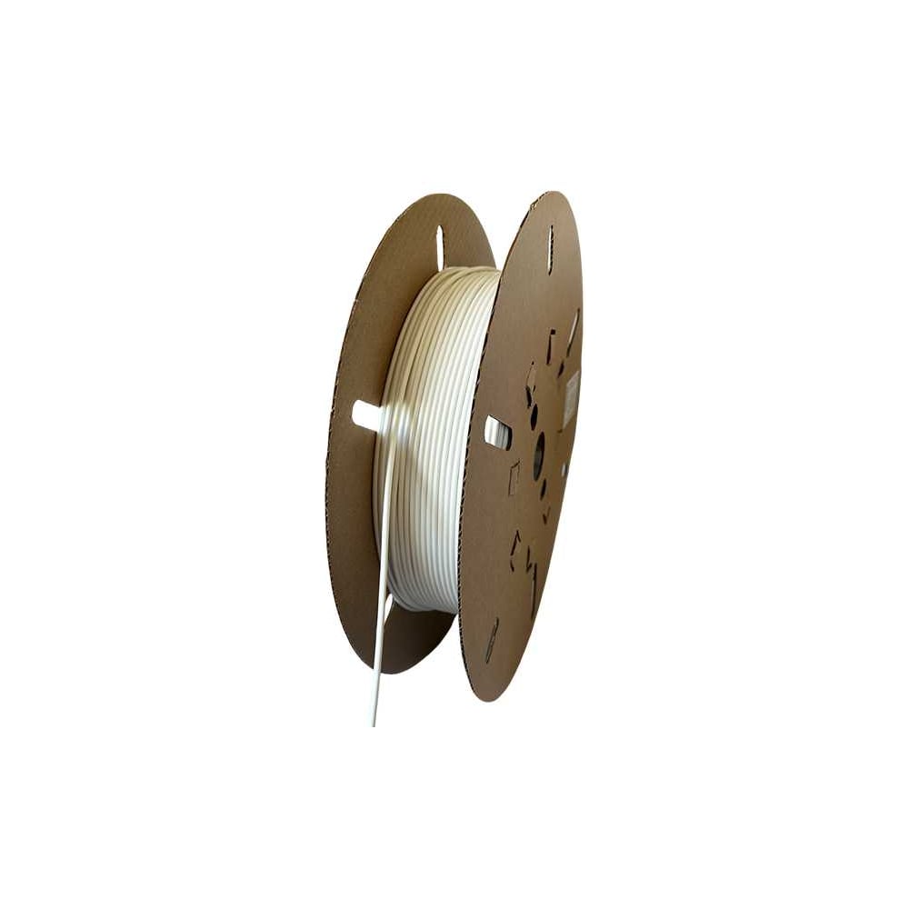 Изображение товара Трубка МАРКЕРПРОМ ПВХ, круглая кембрик (аналог IB6020-1), для печати и маркировки кабеля и провода диаметром меньше 6 мм, белая, в рулоне 100 п.м mpr06ib6020-1