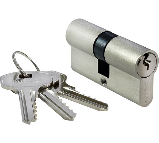 Изображение товара Ключевой цилиндр MORELLI 60C SN, цвет никель 9008934