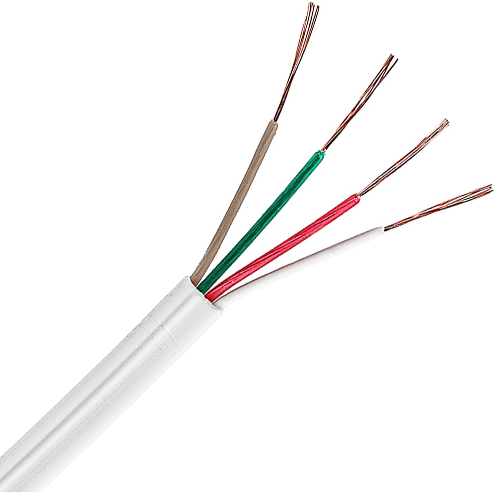 Изображение товара Провод телефонный ELTROS ШТПЛ-4x0,12 бухта 100м белый