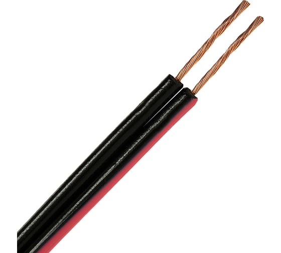 Изображение товара Провод акустический ELTROS ШВП-М 2x0,35, бухта 200м, красно-черный ШВПМ-020-ELTROS-MP