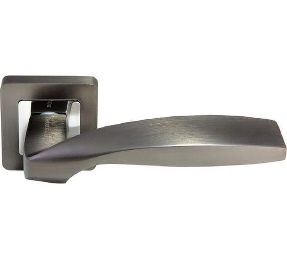 Изображение товара Дверная ручка MORELLI "Shell", цвет-графит/хром  MH-45 GR/CP-S55 9011774