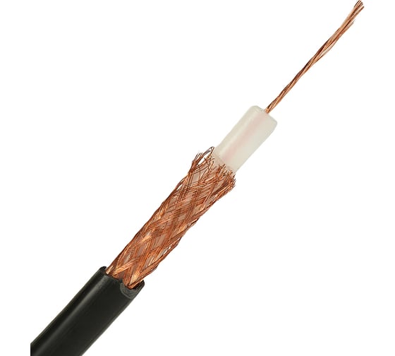 Изображение товара Коаксиальный кабель ELTROS РК 75-4-16, 75 Ом, бухта 200м, черный РК75-140-ELTROS-MP