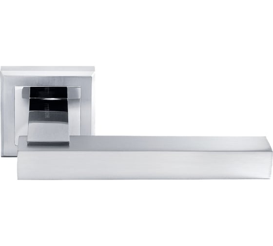 Изображение товара Дверная ручка MORELLI "Piquadro", цвет-мат.хром/хром MH-37 SC/CP-S 9010621