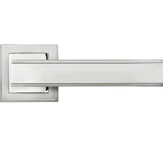 Изображение товара Дверная ручка MORELLI "Dominion", цвет-мат.хром/хром  MH-40 SC/CP-S 9011392