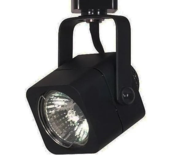 Изображение товара Трековый светильник ELEGANZ квадратный, черный, цоколь GU10, 1шт 3012