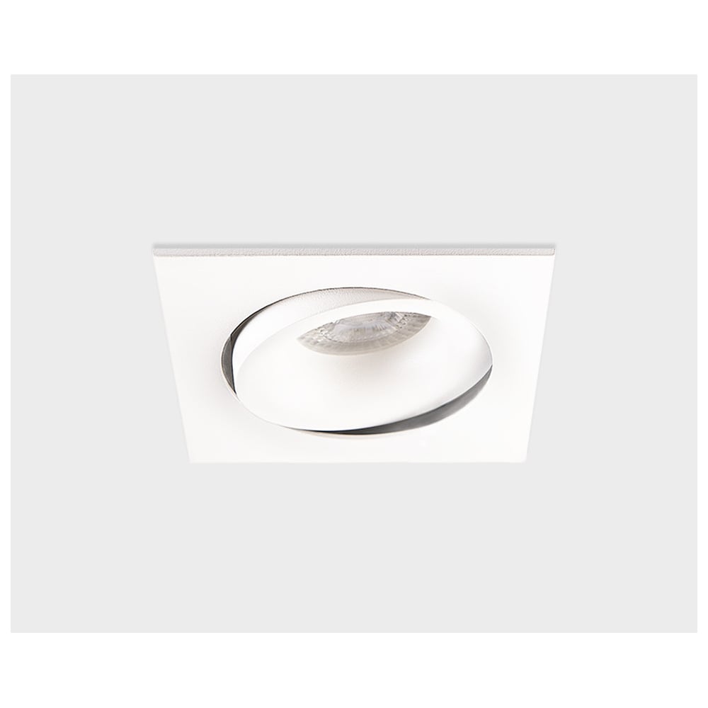Изображение товара Встраиваемый светильник Italline DE-201 белый с поворотным источником света