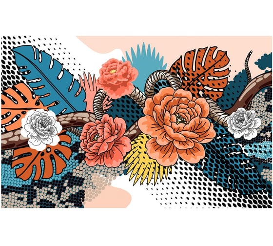 Изображение товара Салфетка МУЛЬТИДОМ "Тайны джунглей" 41x26 см VL88-518