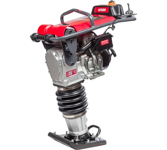 Изображение товара Вибротрамбовка AYGER бензиновая (Марка двигателя Loncin) AVR-80L