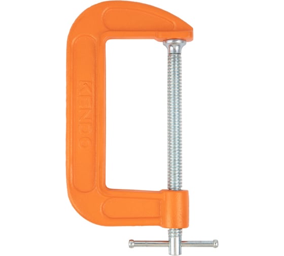 Изображение товара G-образная струбцина KENDO 125 мм 40605