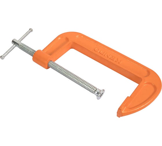 Изображение товара G-образная струбцина KENDO 150 мм 40603