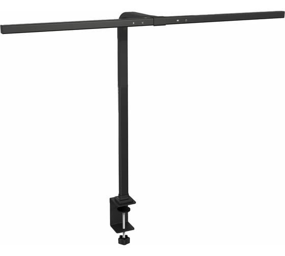 Изображение товара Бестеневая лампа светильник на струбцине DASWERK LED, 16 Вт, черный, высота 70 см, 238331