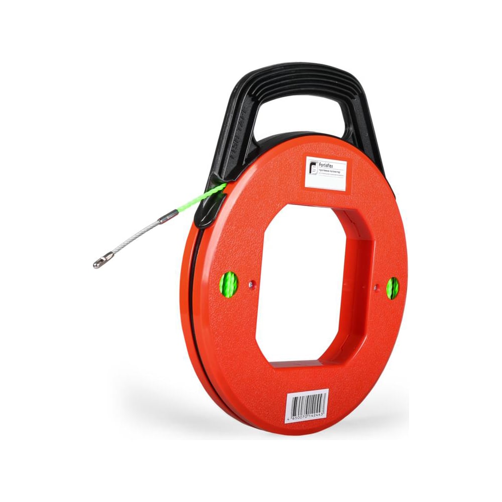 Изображение товара Протяжка FORTISFLEX полиэстер PET-1-4.0/10K 10 метров зеленая