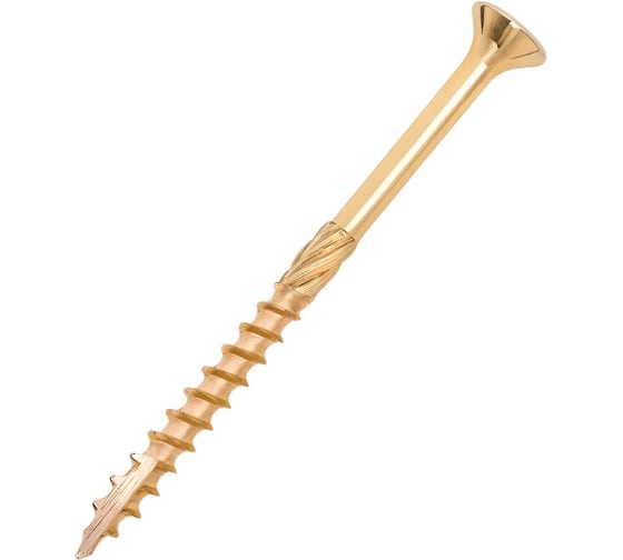 Изображение товара Конструкционный саморез Gigant желтый цинк 3,5x50 пот/г TORX 200 шт 123814